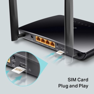 Router 4G TP-Link Archer MR402, Dual-Band AC1200, 150 Mbits, 4 Porturi - Img 2