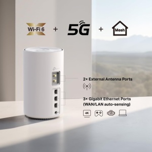 Router Wi-Fi 6 TP-Link Deco X1500-5G, 5G, 4,67 Gbits Download, 3 porturi Gigabit - Img 6