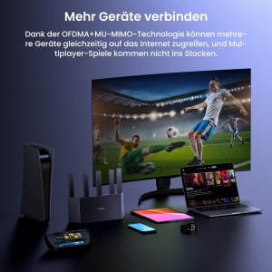 Router Wi-Fi Tenda RX2L Pro, Dualband, 1500 Mbits, 5 Antene Externe - Img 7