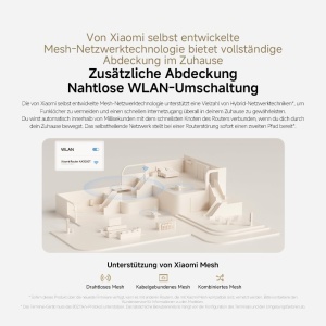 Router WLAN WiFi 6 Xiaomi AX3000, Dual-Band, 4 Porturi Gigabit - Img 7