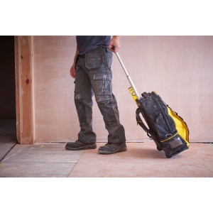 Rucsac de lucru Stanley FatMax 36x23x54 cm, impermeabil, nylon 600 Denier, negru - Img 3
