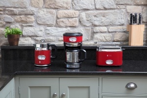 Russell Hobbs Retro Toaster 21680-56 Rosu 1300W Functie Lift and Look - Img 10