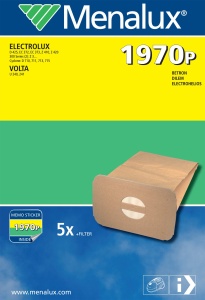 Sac aspirator Menalux 1970P Compatibil Electrolux D710-D713 Set 5 bucati Filtru motor