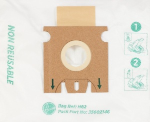 Sac de aspirator Hoover H82, 4 bucati, din microfibra, filtrare eficienta - Img 5