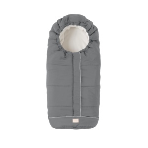 Sac de dormit Nuvita 9545 Junior City pentru carucior, pentru copii 6-36 luni, gri