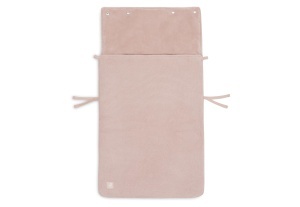 Sac de dormit pentru bebelusi Jollein Basic Knit, roz, cu fleece interior, pentru scaune auto si carucioare - Img 2