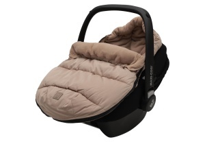 Sac de dormit pentru bebelusi Jollein Puffed Biscuit, 100 poliester, pentru scaune auto si carucioare