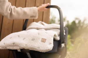 Sac de dormit pentru bebelusi Jollein Teddy Lovely, 0, cu fermoar, pentru carucior si scaun auto - Img 7