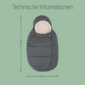 Sac de dormit pentru bebelusi Maxi-Cosi, 45-75 cm, material moale, lavabil - Img 7