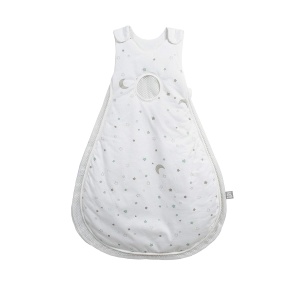 Sac de dormit pentru bebelusi Roba Safe Asleep Air Plus 8692 cm Alb cu Stele - Img 2