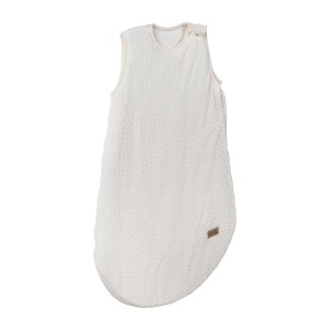Sac de dormit pentru bebelusi Roba Seashells, 70 cm, din bumbac organic, alb - Img 2