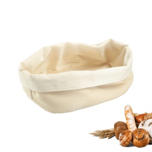 Sac de Paine Westmark Oval, 25 x 18 cm, Culoare Hellbeige, Material Bumbac si Poliester
