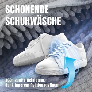 Sac de Spalat Pantofi CLEANmaxx, Gri, Reutilizabil, Cu Fermuar - Img 4