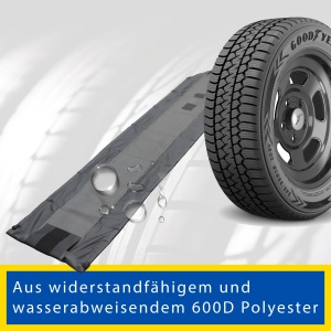Sac pentru transport si depozitare anvelope Goodyear, 4 bucati, 600D, negru - Img 3