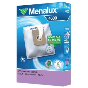 Saci de aspirator Menalux 4600, Duraflow, 5 bucati, performanta ridicata