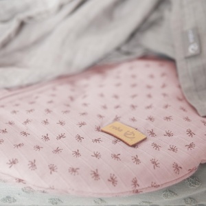 Sacul de dormit Roba Lil Planet 90 cm bumbac organic GOTS culoare rozmauve - Img 3