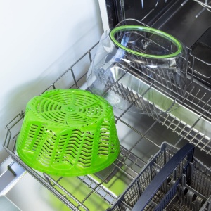 Salatiera cu uscator Zyliss Swift Dry E940013, 6L, Plastic, Verde, AquaVent - Img 9