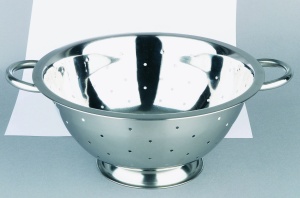 Salatseiher Ibili 711114 din inox, 14 cm, culoare argintie - Img 2