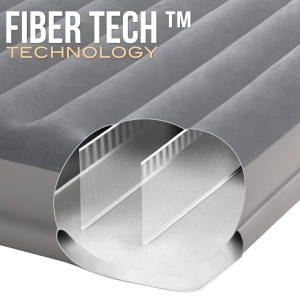 Saltea Aer Intex 64114 Dura-Beam Prestige, 2 Persoane, PVC, 152x203x30 cm, Gri - Img 7