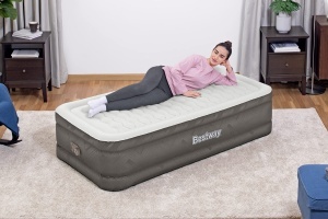 Saltea cu aer Bestway Fortech Single XL, 191 x 97 x 46 cm, cu pompa electrica integrata - Img 2