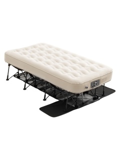 Saltea gonflabila cu cadru VEVOR 1885x1050x580 mm pompa integrata greutate suportata 136 kg