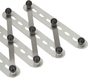 Salvamantel extensibil IBILI 724500, inox, argintiu, 45 x 20 x 5 cm - Img 5