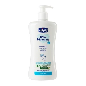 Sampon Chicco Baby Moments fara lacrimi, cu extract de galbenele, 200ml