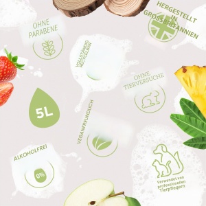 Sampon pentru caini Wahl Oatmeal Essence, 5 l, pentru piele sensibila - Img 7