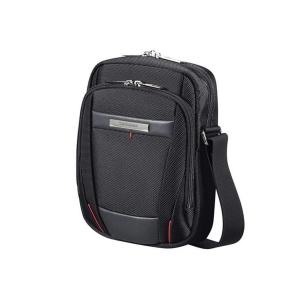 Samsonite Pro-DLX 5 - Geanta de umar de 7,9 inch pentru tableta, 23 cm, 3 L, negru (Negru)