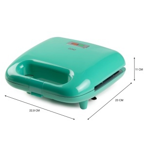 Sandwich Maker DOMO DO1109C 5-in-1, 750W, Verde - Img 9