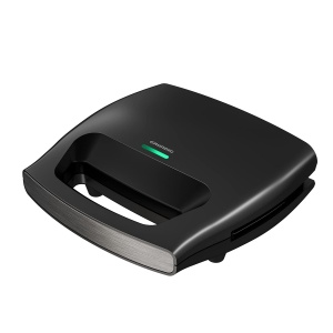 Sandwich Maker Grundig SWM2940, 750 W, Negru-Metalic, 2 Sandwichuri - Img 3