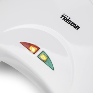 Sandwich Maker Tristar SA-3050 gratar de contact cu lungime cablu de 07 m 750 wati suprafata de gratar de 22x13 cm acoperit antiaderent cu indicator l - Img 3