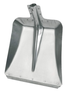 Sapa din aluminiu Kerbl 36 cm, model 2967, cu margine zincata - Img 1