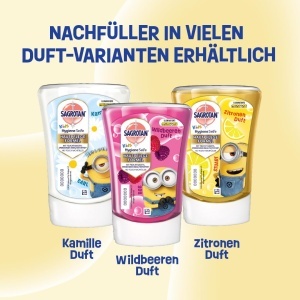 Sapun lichid pentru copii Sagrotan Kids, 5 x 250 ml, cu parfum de fructe de padure - Img 7
