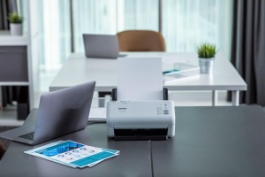 Scanner documente Brother ADS-4300N, duplex, 40 paginimin, alb - Img 6
