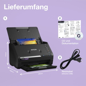Scanner foto Epson FastFoto FF-680W, scanare rapida, duplex, optimizare automata - Img 4