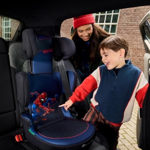 Scaun auto Bebeconfort Marvel RoadSafe i-Size, 3.5-12 ani, design Spider-Man, usor si pliabil - Img 9