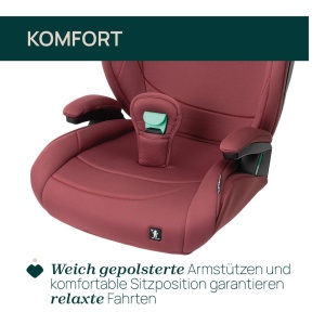 Scaun auto Chicco Quizy Lite i-Size 3-12 ani 15-36 kg rosu reglabil - Img 6