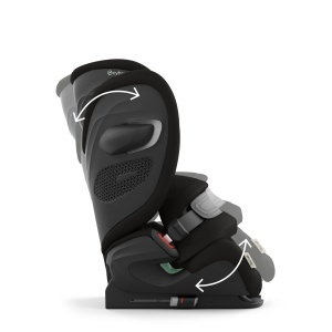 Scaun auto copii CYBEX Pallas G2 i-Size Plus 2-in-1 Moon Black 9-50 kg - Img 3