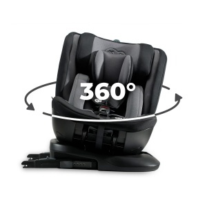Scaun auto copii Kinderkraft XPEDITION2 i-Size 0-36 kg rotire 360deg Isofix negru