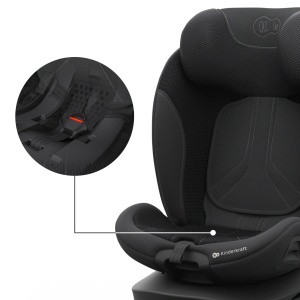 Scaun auto Kinderkraft I-360 4-in-1, pentru copii 0-12 ani, negru - Img 6