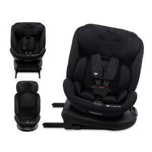 Scaun auto Kinderkraft XPEDITION 3 I-SIZE 40-150 cm, Rotativ 360, Negru