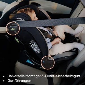 Scaun Auto Lionelo Aart i-Size pentru Copii 0-12 Ani, 40-150 cm, Ajustabil - Img 4