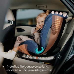 Scaun auto Lionelo Bastiaan i-Size 360 rotativ, 40-150 cm, ISOFIX - Img 7