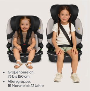 Scaun Auto Lionelo Billy i-Size 76-150 cm, 5-Punct, cu ISOFIX, Comfortabil - Img 8
