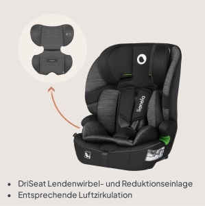 Scaun auto Lionelo Billy i-Size pentru copii 76-150 cm, ISOFIX, 5-Punct Gurt - Img 6