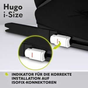 Scaun auto Lionelo Hugo i-Size, grupa 23, 100-150 cm, cu ISOFIX si protectie laterala - Img 3