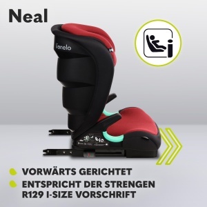 Scaun Auto Lionelo Neal, 15-36kg, Isofix, Protectie Laterala - Img 3