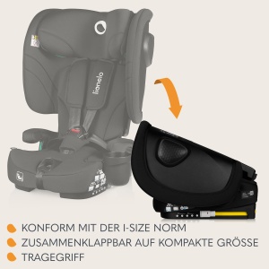 Scaun auto Lionelo Nelly i-Size, 76-150 cm, cu ISOFIX, pliabil - Img 4