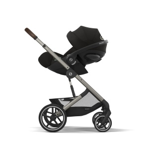 Scaun auto pentru bebelusi CYBEX Gold Cloud G3 Plus, Moon Black, 0-13 kg - Img 4